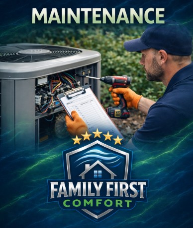 Family First Comfort Heating and Cooling maintenance Fort Worth Texas